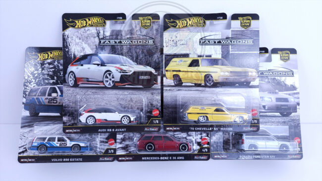 Unboxing Hot Wheels Premium – Fast Wagons 2 – 2025 – articol watermark (2)