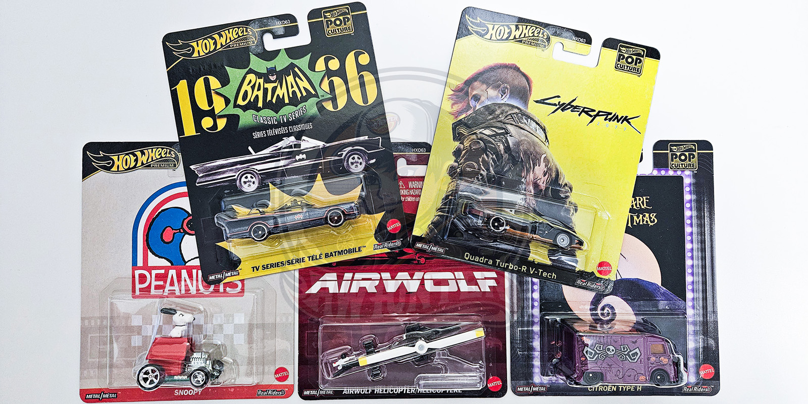 Unboxing Review – Hot Wheels Premium – POP Culture Mix 6 – 2025 – cover